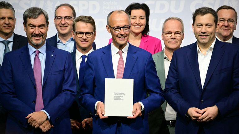 Allemagne : la formation du nouveau gouvernement scellée par les partis en coalition