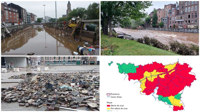 Inondations en Belgique : premier bilan au lendemain des intempéries, 12 morts et 5 personnes portées disparues (DIRECT)