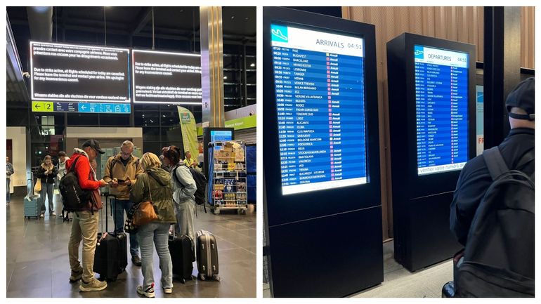 Mouvement de grève à l’aéroport de Charleroi ce jeudi : l’ensemble des vols sont annulés