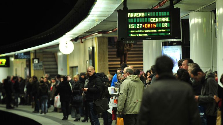 SNCB : seulement 85,3% des trains sont arrivés avec moins de six minutes de retard en novembre