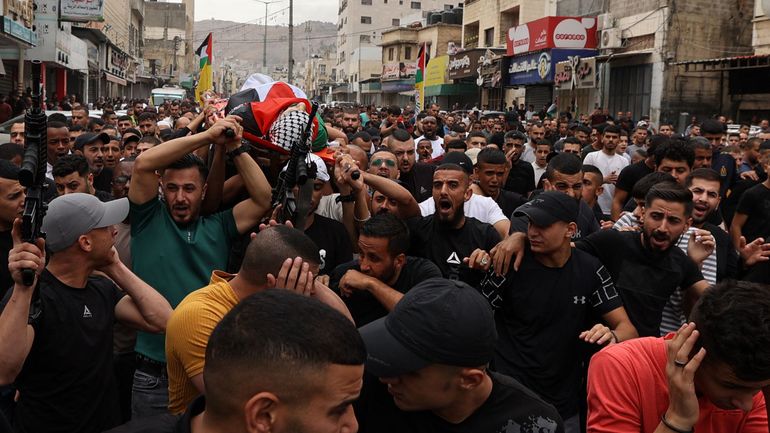 Guerre Israël-Gaza : cinq Palestiniens tués par l'armée israélienne en Cisjordanie