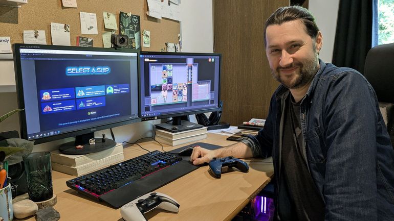 Cédric Dewez crée à Lierneux son propre studio de conception de jeux vidéo