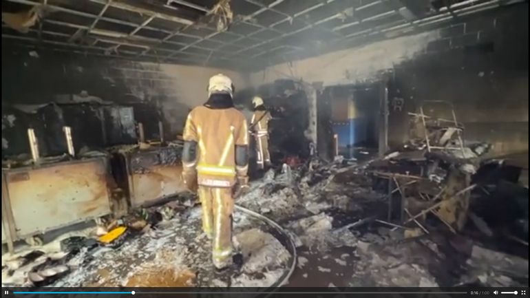 L'incendie dans une école de Woluwe-Saint-Pierre est éteint