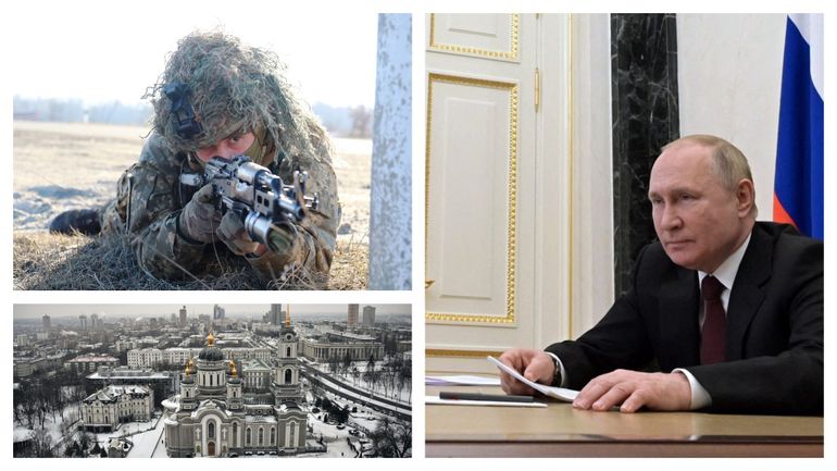 Ukraine : les Russes entrent dans le Donbass 