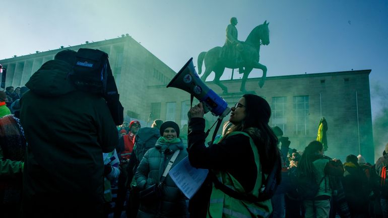 Manifestation nationale pour les pensions : 