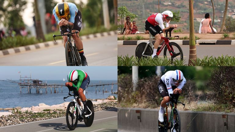 Euro de cyclisme : Evenepoel et Ganna entourés d’une pléthore de rivaux sur le contre-la-montre