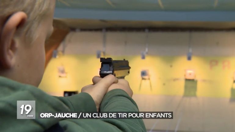 A Orp-Jauche, un club de tir propose des séances pour enfants : 
