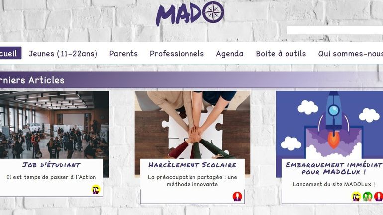 Madolux, la nouvelle plateforme en ligne destinée aux jeunes