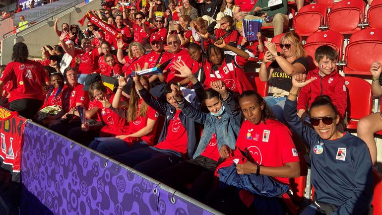 Les RWDM Girls à l'Euro féminin : 
