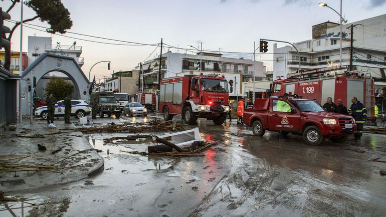 La tempête Bora frappe la Grèce : deux morts sur l'île de Lemnos, inondations à Rhodes