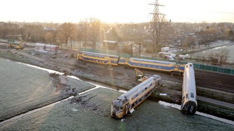 Accident de train aux Pays-Bas : un chantier 