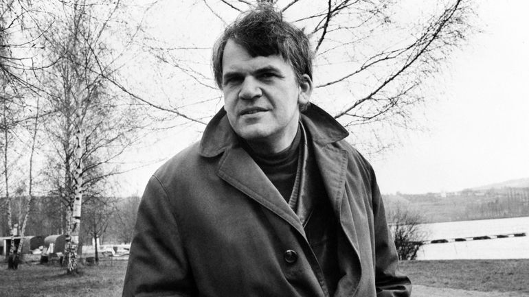 L'écrivain tchèque Milan Kundera, auteur de 