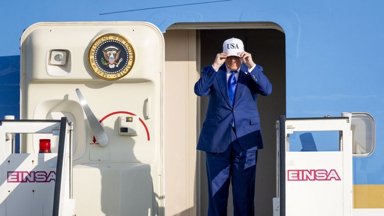 Sommet de l'Otan : Donald Trump est arrivé à La Haye pour un sommet taillé sur mesure pour lui