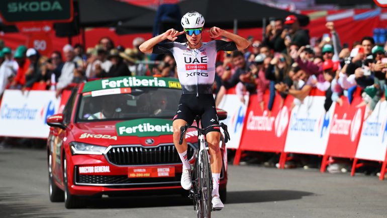 Vuelta : après son off day, Juan Ayuso prend sa revanche et remporte la 7ème étape