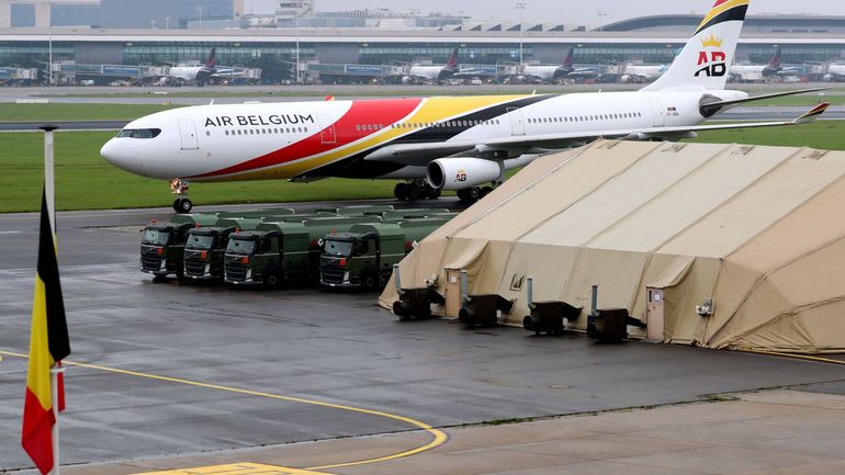 Un vol charter d'Air Belgium en provenance d'Islamabad a atterri à Melsbroek