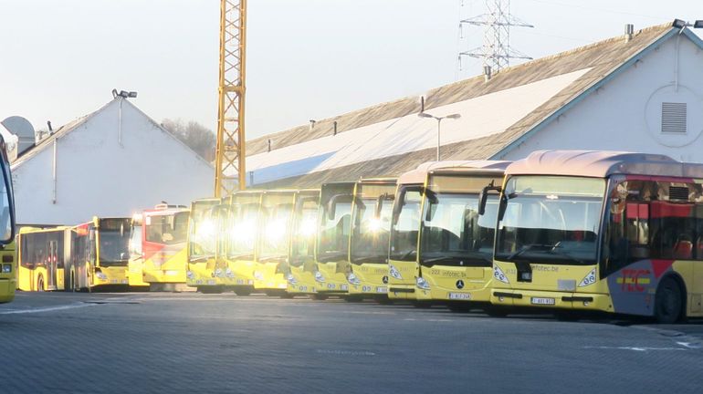 Transports en commun perturbés ce jeudi 5 octobre en raison d'une manifestation nationale, la moitié des bus et trams de De Lijn ne rouleront pas
