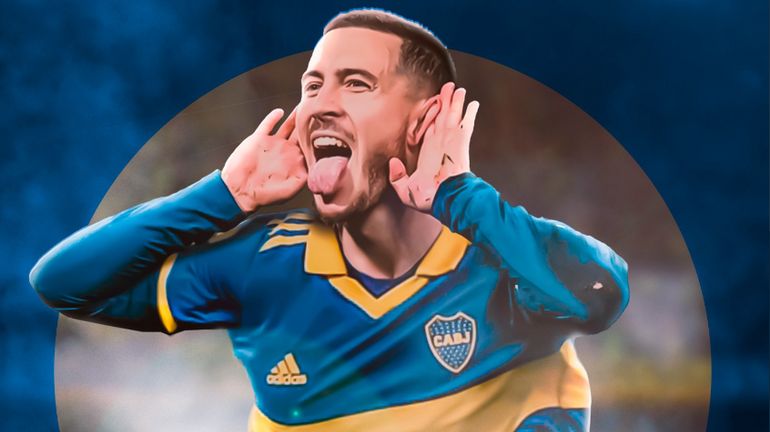 "Eden Hazard à Boca Juniors" : les fans du mythique club argentin font campagne pour le transfert du Diable