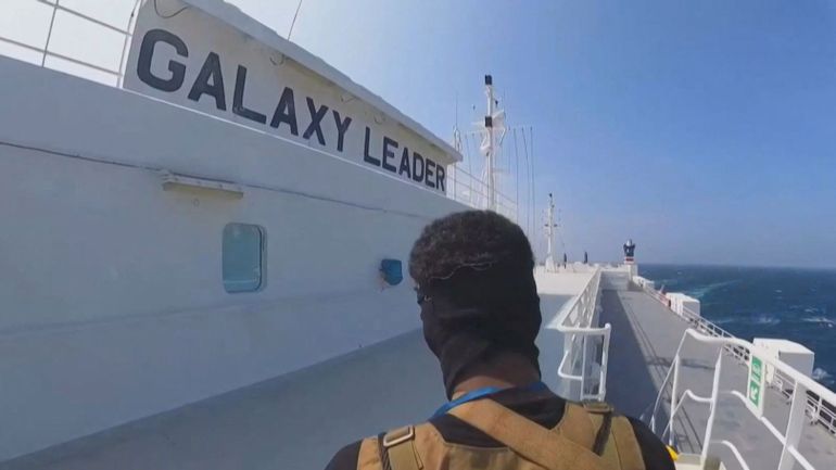 Yémen: les Houthis annoncent la libération de l'équipage du Galaxy Leader, détenu depuis plus d'un an