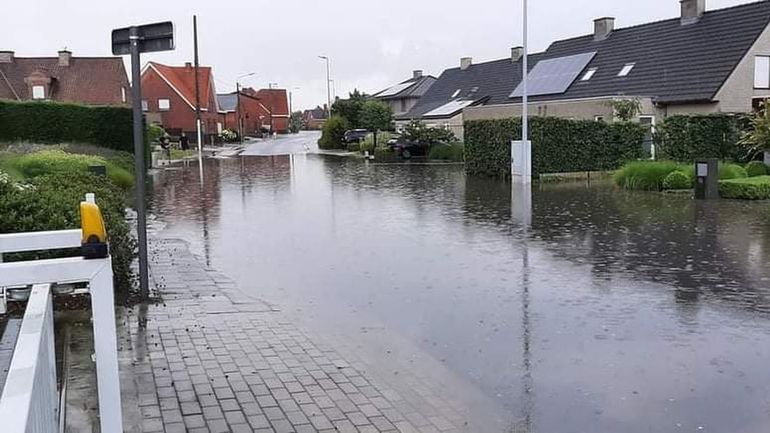 Inondations : Nieuport et Knokke également touchés après de fortes précipitations