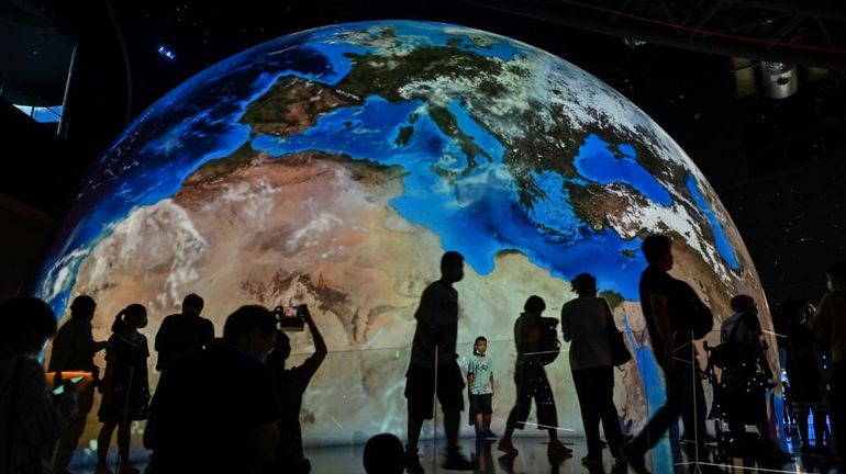 Inauguration à Shanghaï d'un planetarium vantant les exploits spatiaux de la Chine