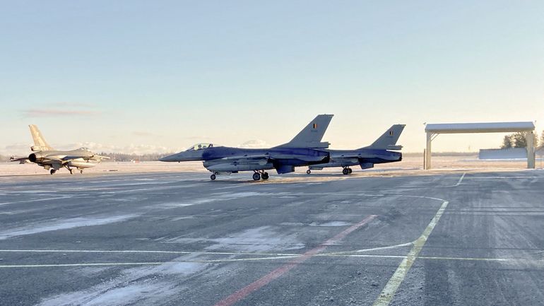Guerre en Ukraine : la mission des F-16 en Estonie est prolongée