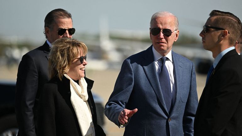Joe Biden est arrivé à Belfast pour un voyage éclair en Irlande du Nord