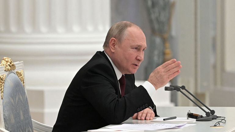 Ukraine : Vladimir Poutine se dit 