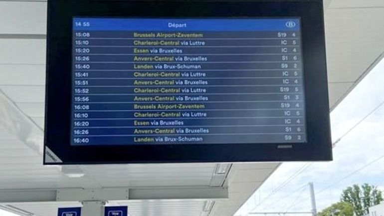 Rail : en manque de personnel, la SNCB augmente quand même la ligne Bruxelles - Anvers