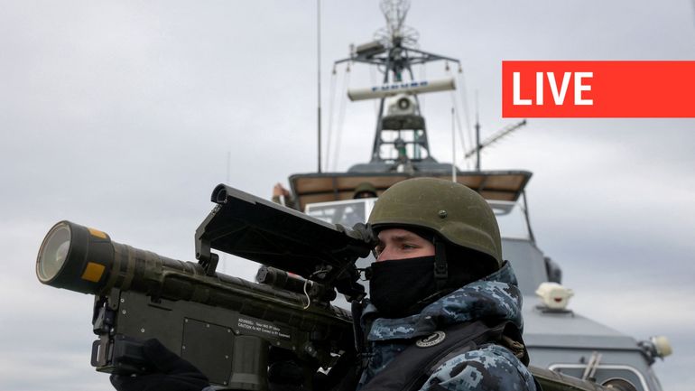 Direct - Guerre en Ukraine : le ministère ukrainien de la Défense publie la vidéo du sabotage d'une plateforme russe en mer Noire