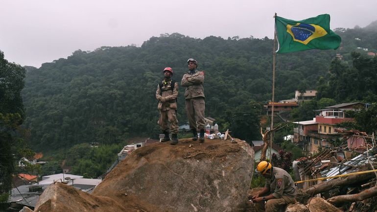 Brésil : le bilan des pluies à Petropolis monte à 165 morts