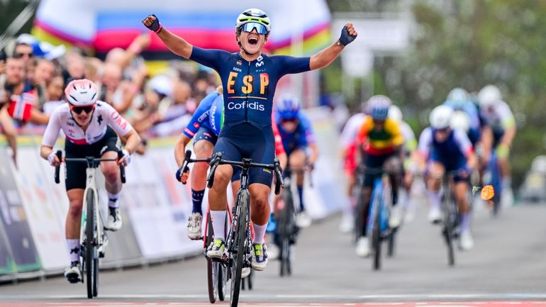 Mondiaux de cyclisme : l’Espagnole Paula Ostiz sacrée chez les juniores, Laura Five 11e et première Belge