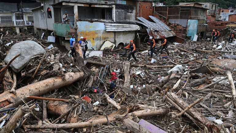 Venezuela : le bilan grimpe à 22 morts et plus de 50 disparus dans un glissement de terrain à Las Tejerias