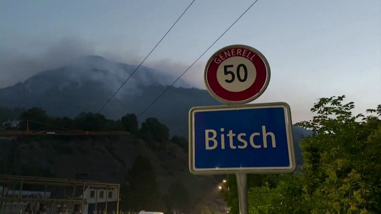 Incendies en Suisse : évacuation de plus de 200 personnes à Bitsch