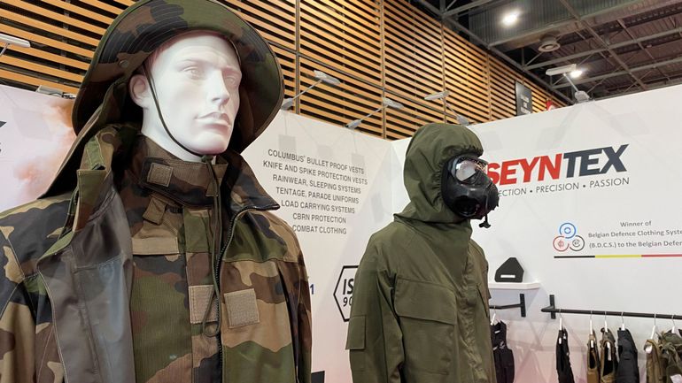 Pour le groupe Seyntex, le contrat des uniformes pour l'armée belge est une référence de choix