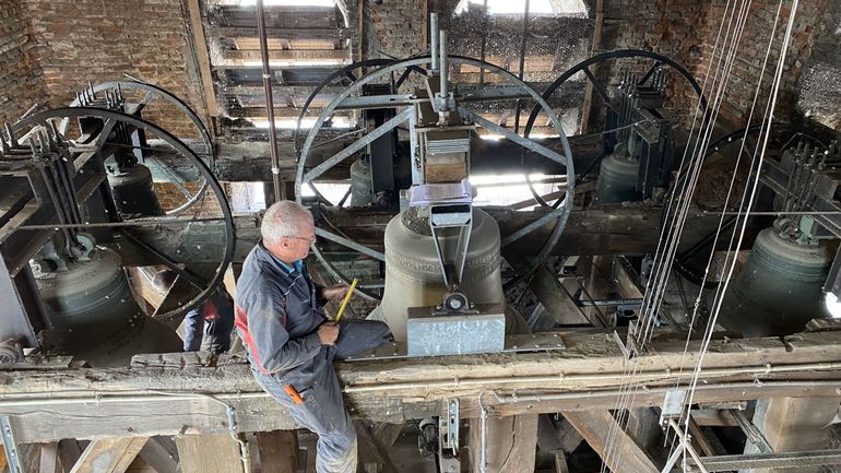 Wavre : le célèbre carillon Saint-Jean-Baptiste fait une cure de jouvence pendant 4 mois