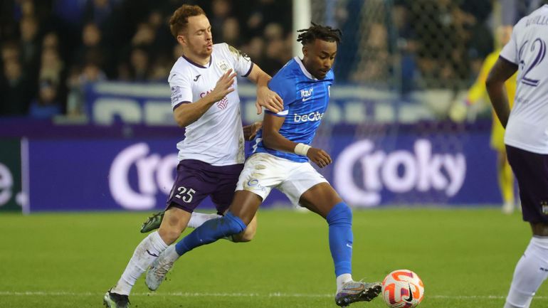 Mike Trésor après la victoire face à Anderlecht en Coupe : "C’était un autre Anderlecht que celui affronté en championnat"