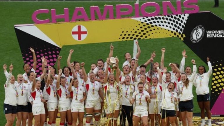 L’équipe féminine d’Angleterre de rugby championne du monde pour la troisième fois