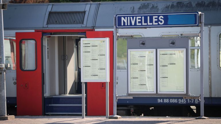 La circulation des trains interrompue fin août entre Nivelles et Bruxelles