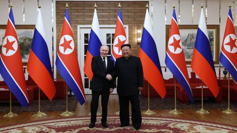 Vladimir Poutine et Kim Jong Un scellent un partenariat stratégique, qui prévoit l'assistance mutuelle en cas 