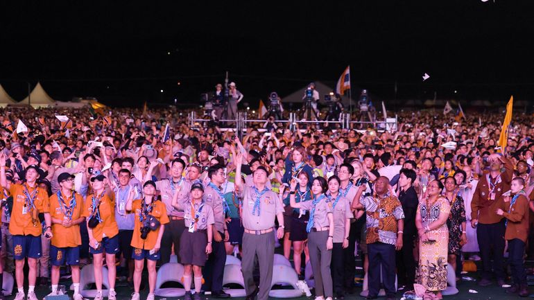 Corée du Sud : réunion de crise et bus climatisés pour les scouts victimes de la chaleur pendant leur Jamboree mondial