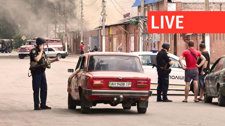 Direct - Guerre en Ukraine : l'évacuation de Sloviansk se poursuit, Mykolaïv sous les bombes