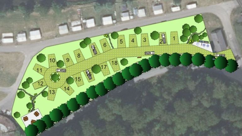 Nouveau parking pour motorhomes à Houyet : Un atout touristique pour la commune