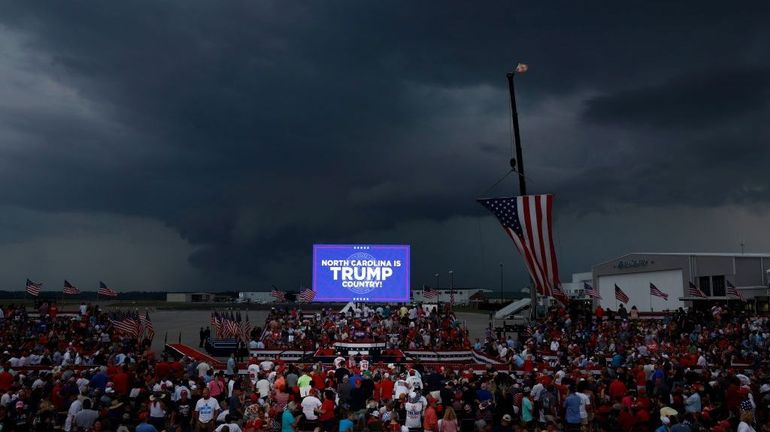 États-Unis : Donald Trump reporte son meeting de Caroline du Nord en raison du mauvais temps