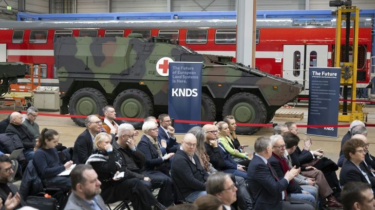 Allemagne : une usine de trains reconvertie dans la production de chars militaires