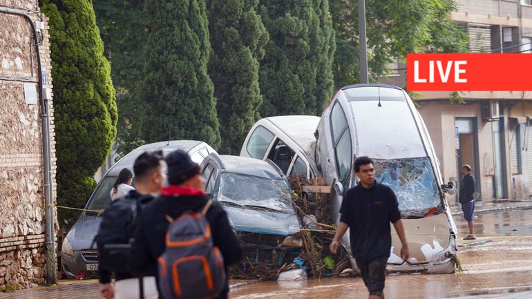 Direct - Inondations en Espagne : nouveau bilan de 207 morts, l'armée et les volontaires à la rescousse face au chaos