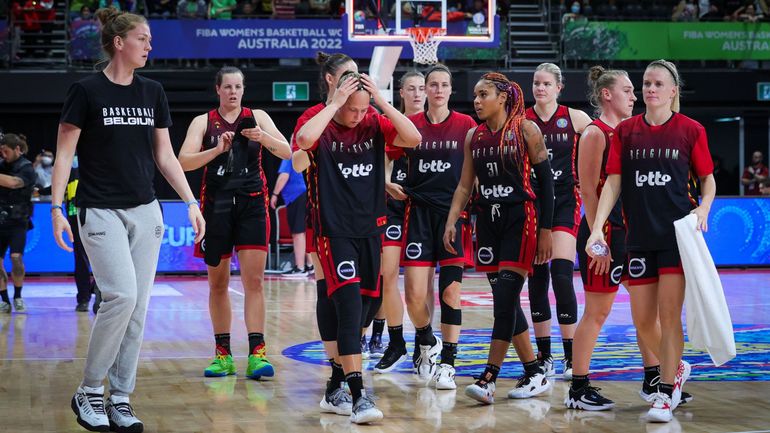 Les Belgian Cats s’inclinent face à la Chine et terminent troisièmes de leur groupe