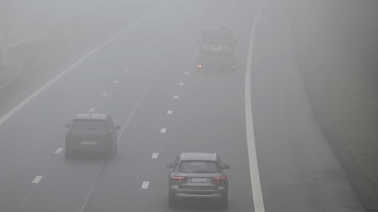 Avertissement jaune au brouillard sur tout le pays pour cette nuit et demain matin