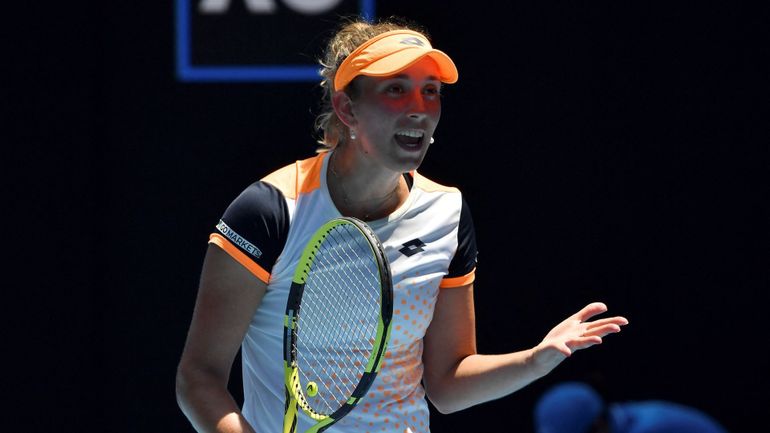 Open d’Australie : Elise Mertens éliminée en huitième par Danielle Collins, après une grosse bagarre