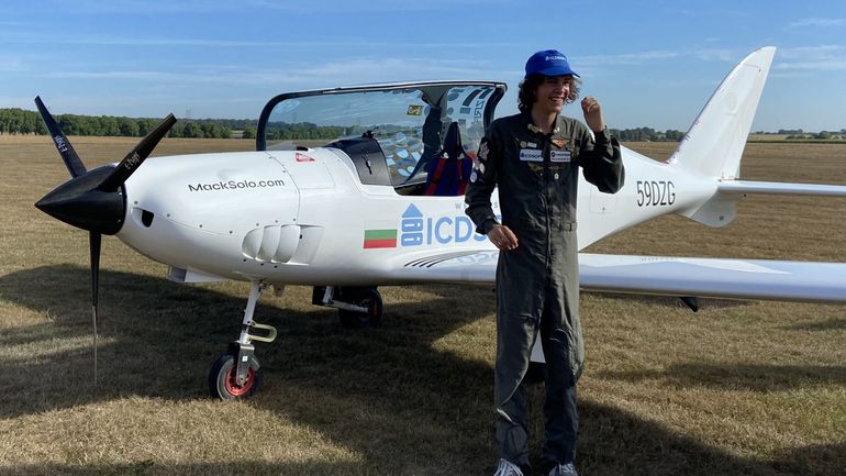 Pari réussi pour Mack Rutherford : il devient le plus jeune pilote ayant accompli un tour du monde en ULM