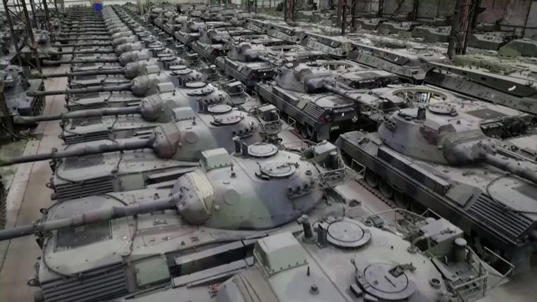 Guerre en Ukraine : des chars Leopard 